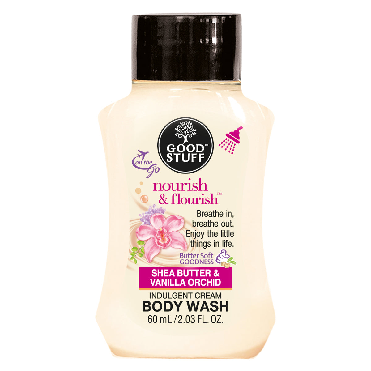 Nourish & Flourish Body Wash 60ml