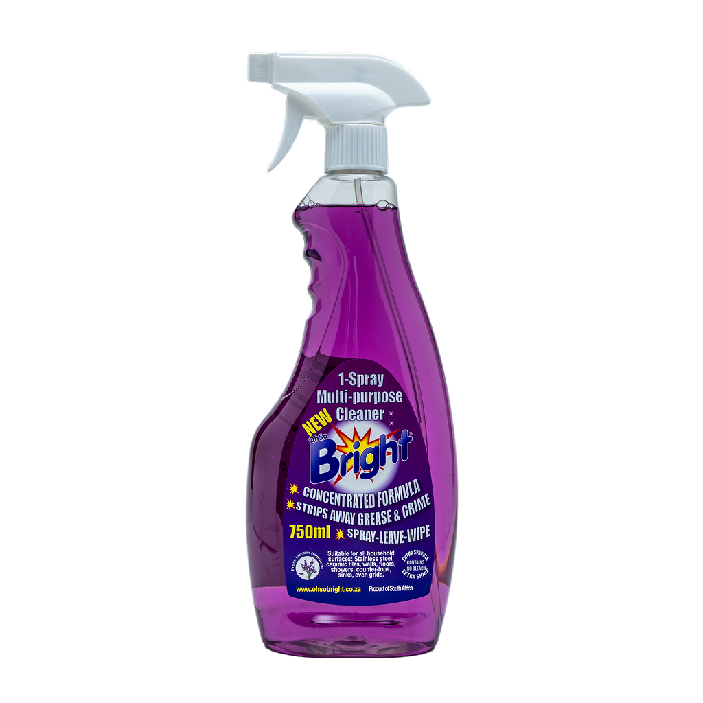OhSoBright Concentrated Multi Purpose Cleaner Spray 750ml OhSoBright Concentrated Multi Purpose Cleaner Spray 750ml