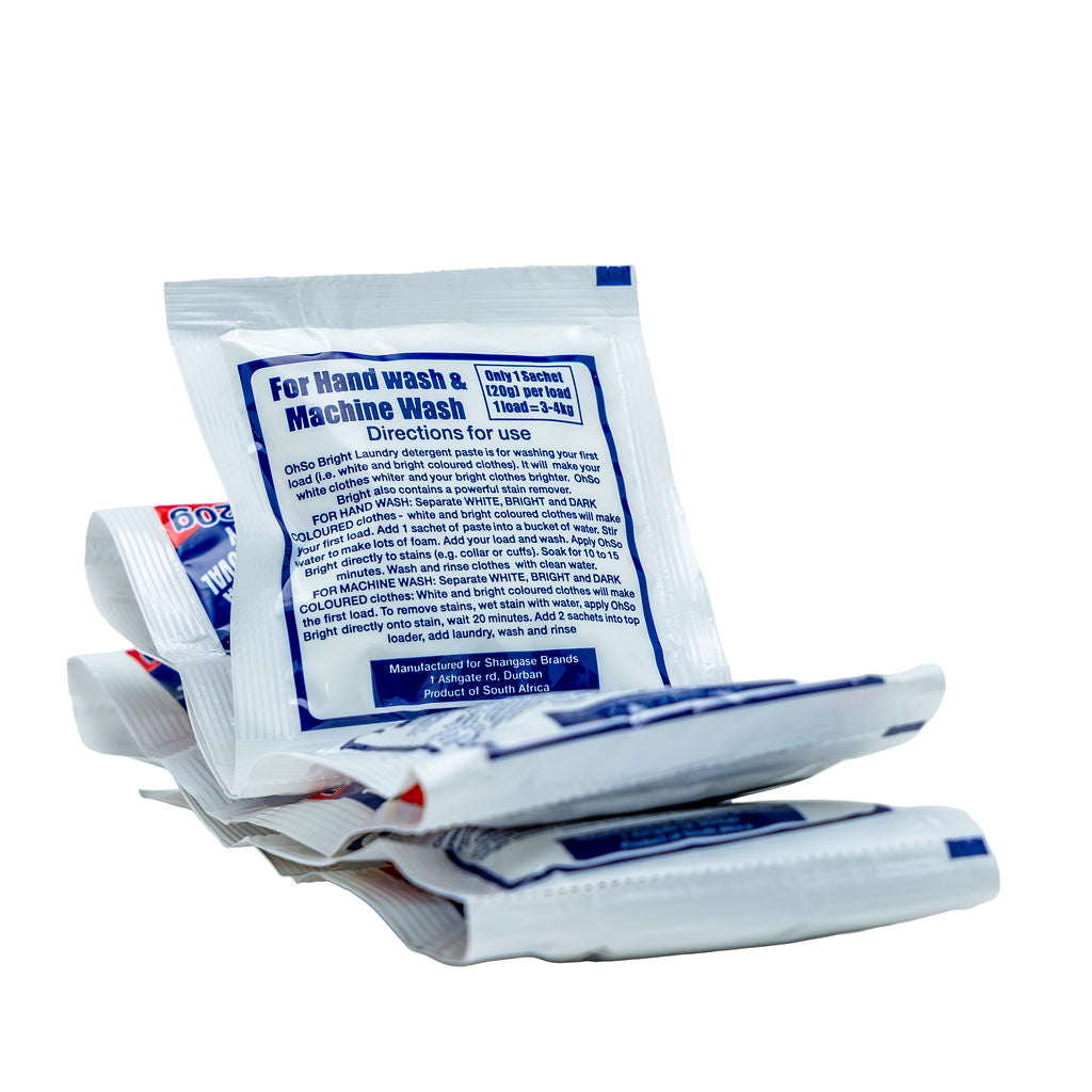 OhSo Bright Laundry Detergent Washing Paste 20g