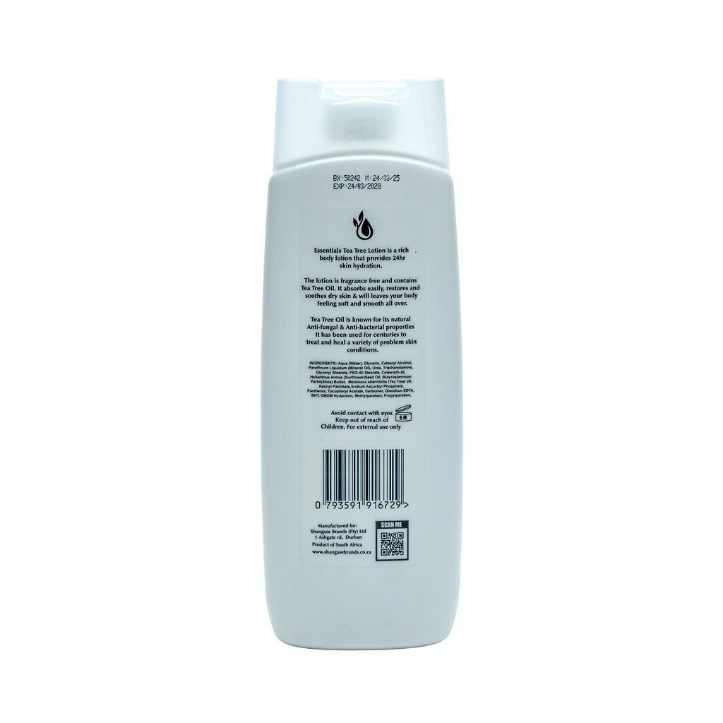 Essentials Tea Tree Body Lotion 400ml