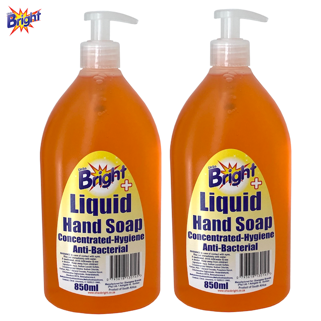 OhSoBright 850ml liquid hand soap