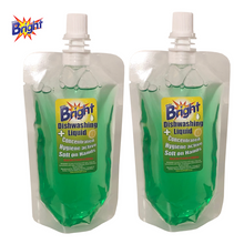 Load image into Gallery viewer, OhSoBright dishwashing liquid 100ml doy pack