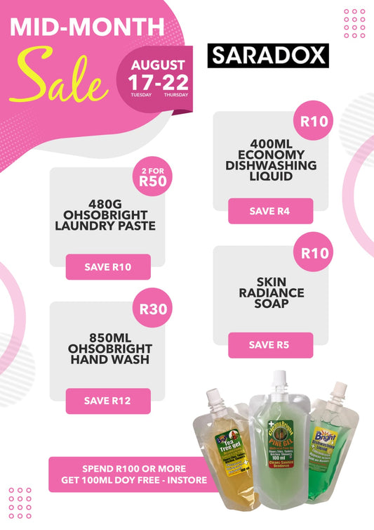 August Mid Month Sale!