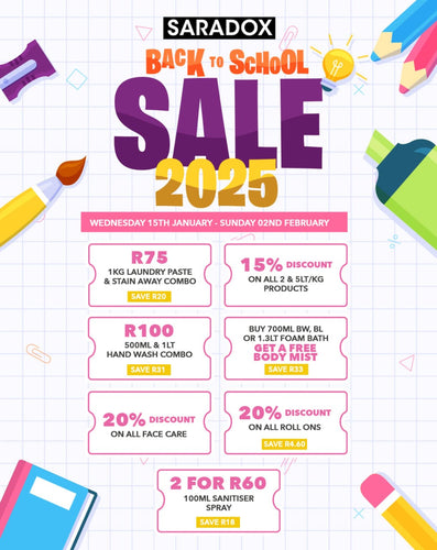 Back to School Sale!