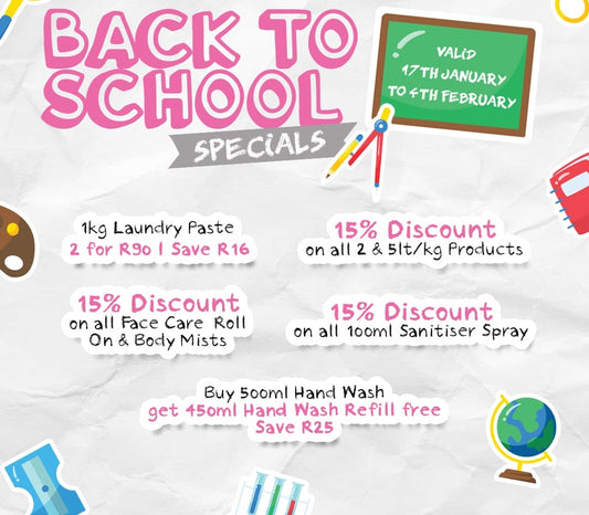 Back to School Sale!