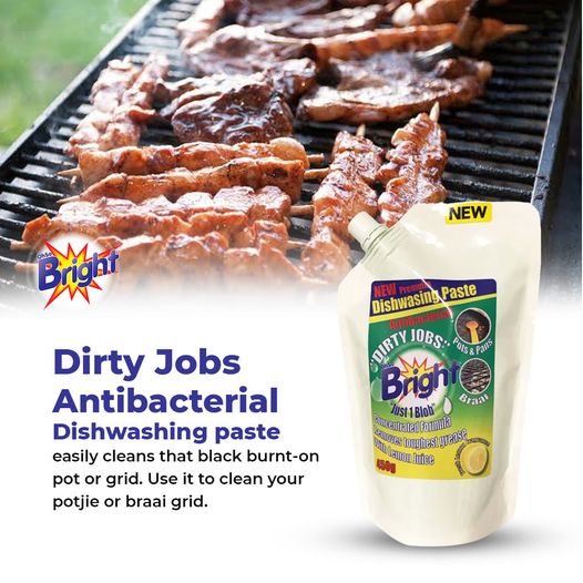 Dirty Jobs Antibacterial Dishwashing Paste!