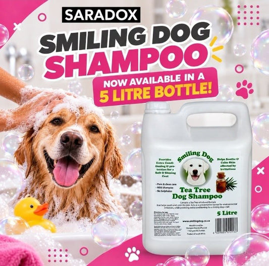 Smiling Dog Tea Tree Shampoo!