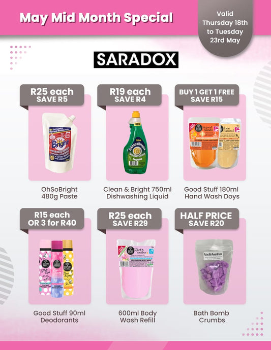 May Mid Month Special!