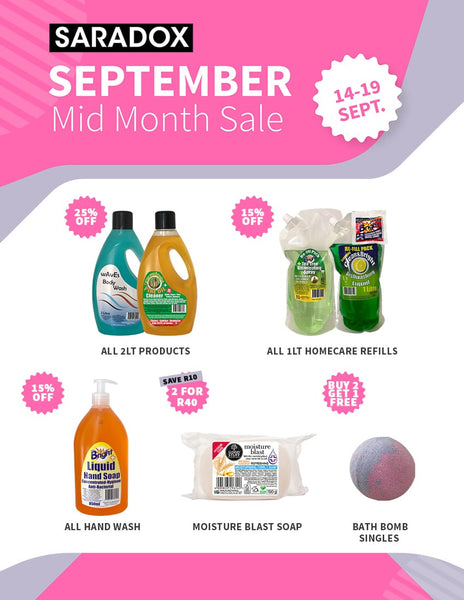 September Mid Month Sale!