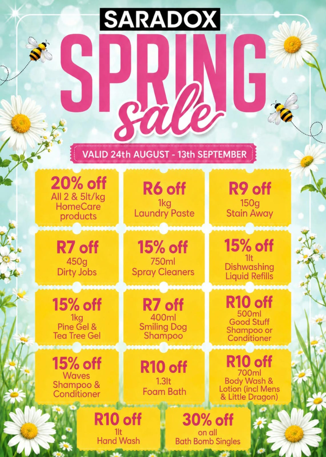 Spring Sale!