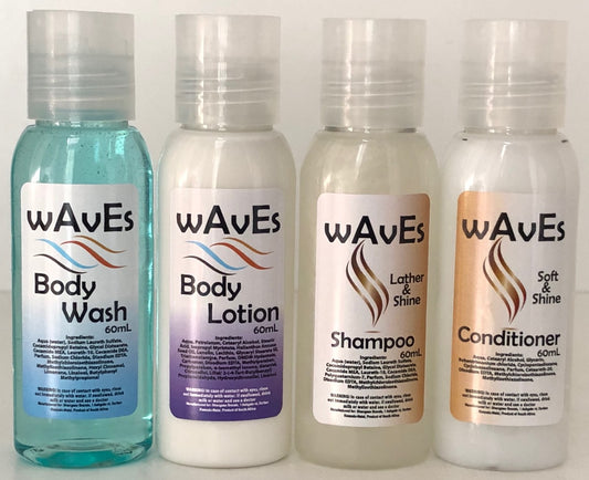 New Range of "Waves" family and travel packs