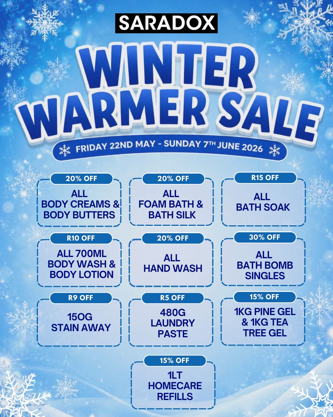 Winter Sale!
