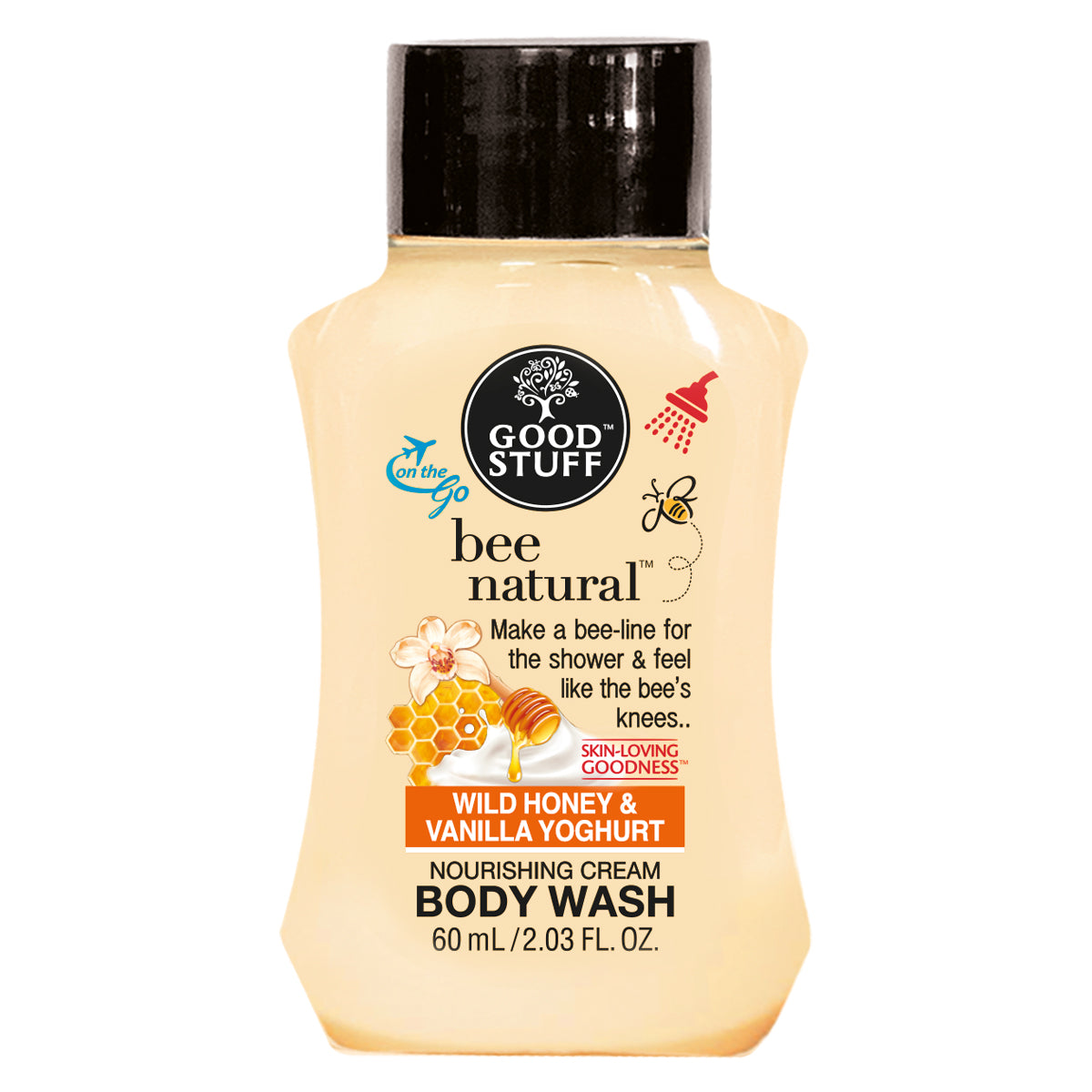 Bee Natural Body Wash 60ml