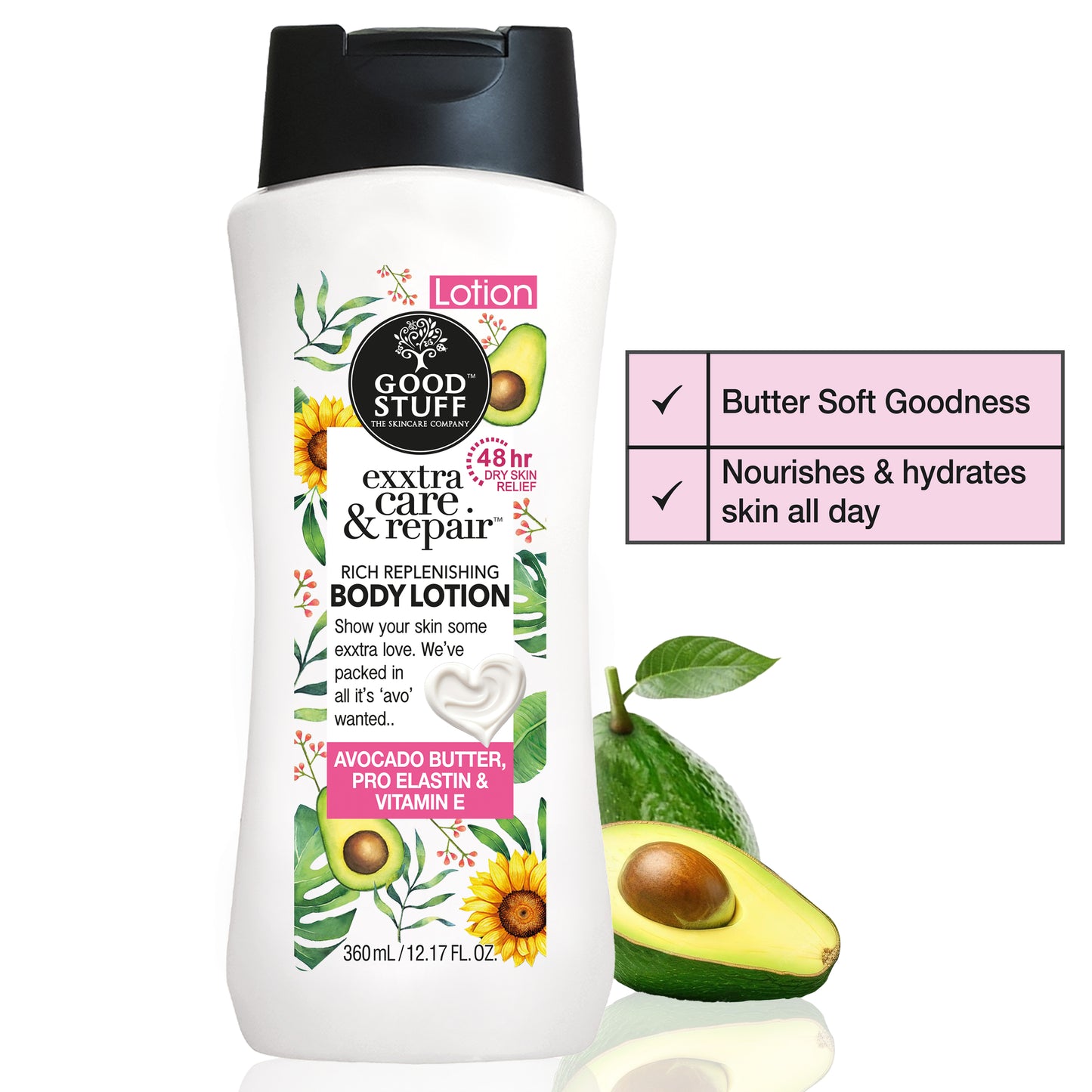 Exxtra Care and Repair Body Lotion 360ml