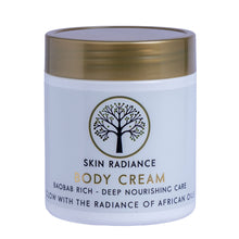 Load image into Gallery viewer, Skin Radiance Body Cream with Baobab and Marula Oil - 500 ml