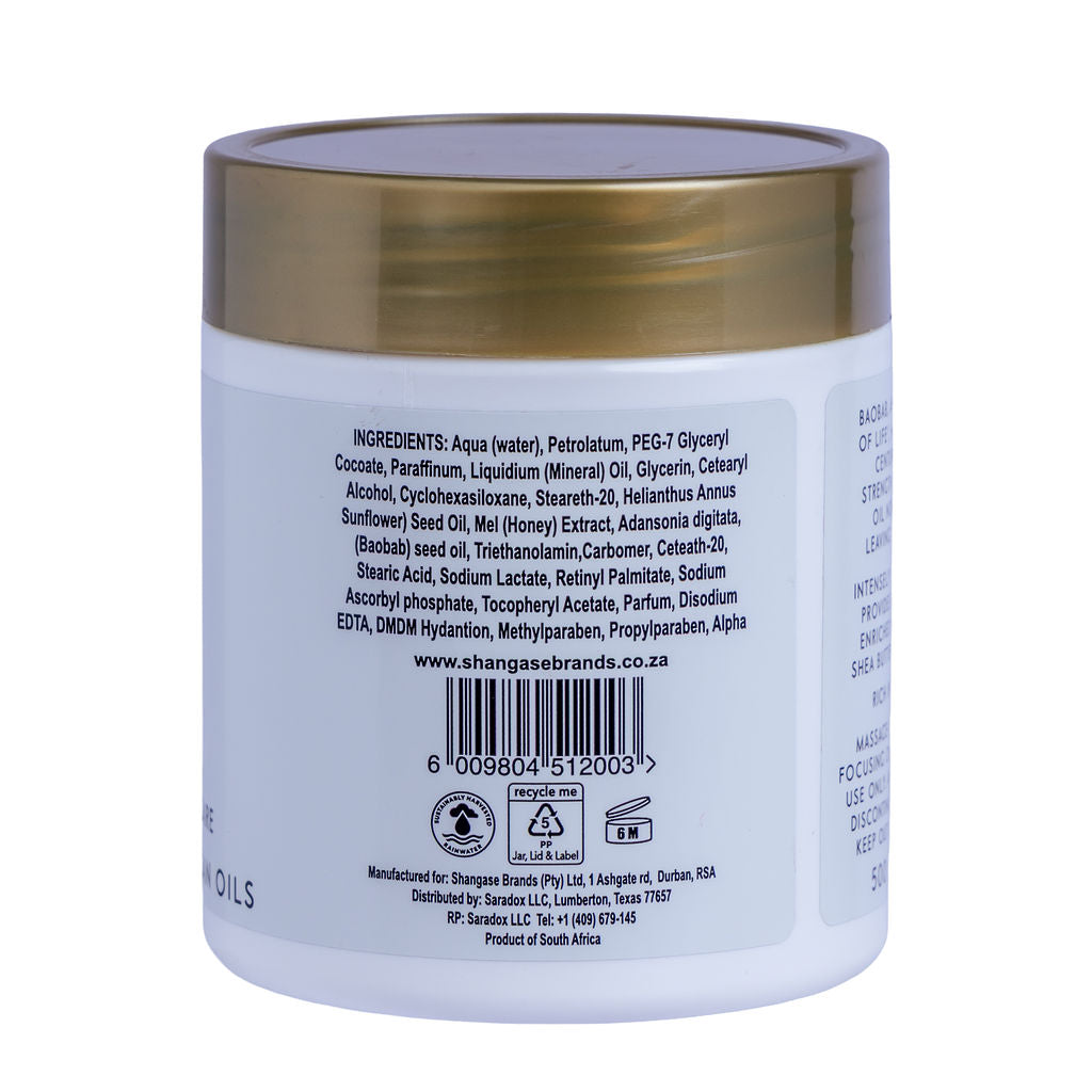 Skin Radiance Body Cream with Baobab and Marula Oil 500ml