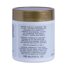 Load image into Gallery viewer, Skin Radiance Body Cream with Baobab and Marula Oil - 500 ml
