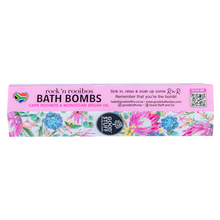 Load image into Gallery viewer, Rock &#39;n Rooibos Bath Bomb (4pc)