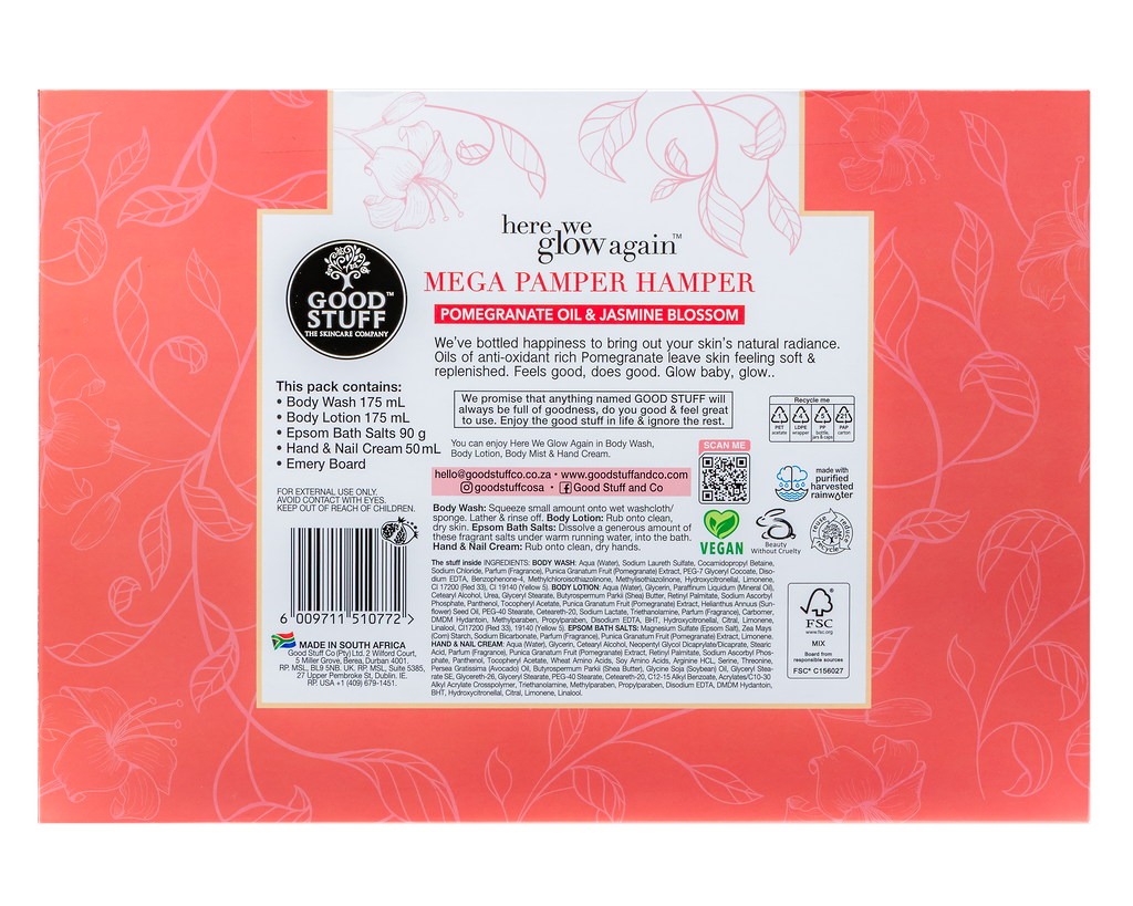 Here We Glow Again Mega Pamper Hamper