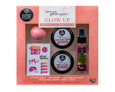 Here We Glow Again Glow Up