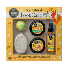 Load image into Gallery viewer, Bee Natural Foot Care Pedi Kit