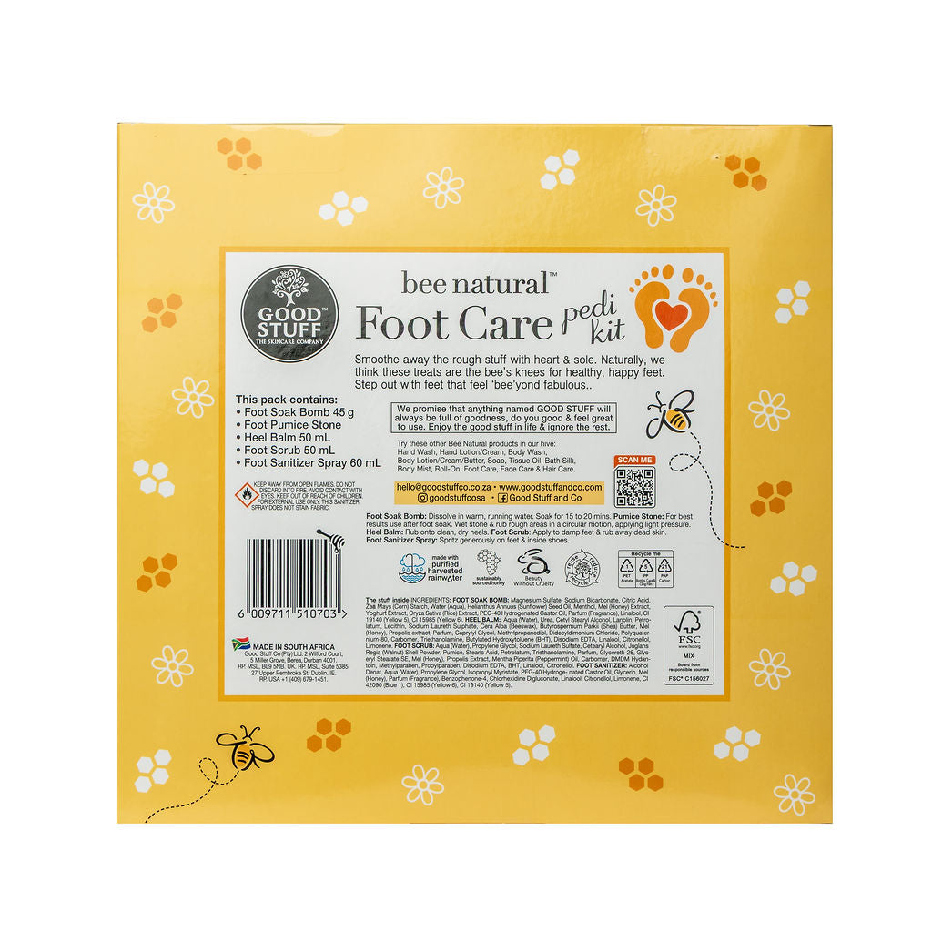 Bee Natural Foot Care Pedi Kit