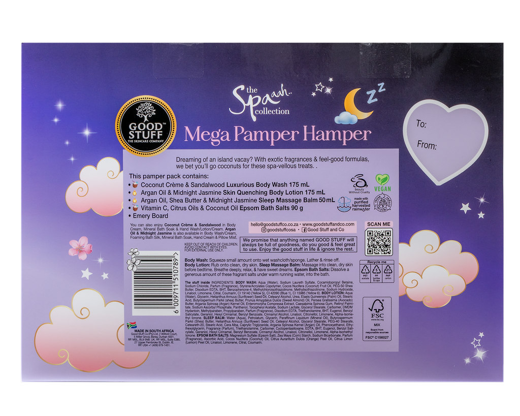 Spa Mixed Mega Pamper Hamper