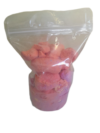Bath and Shower Fizzers +-500g Assorted Colours - Off Cuts