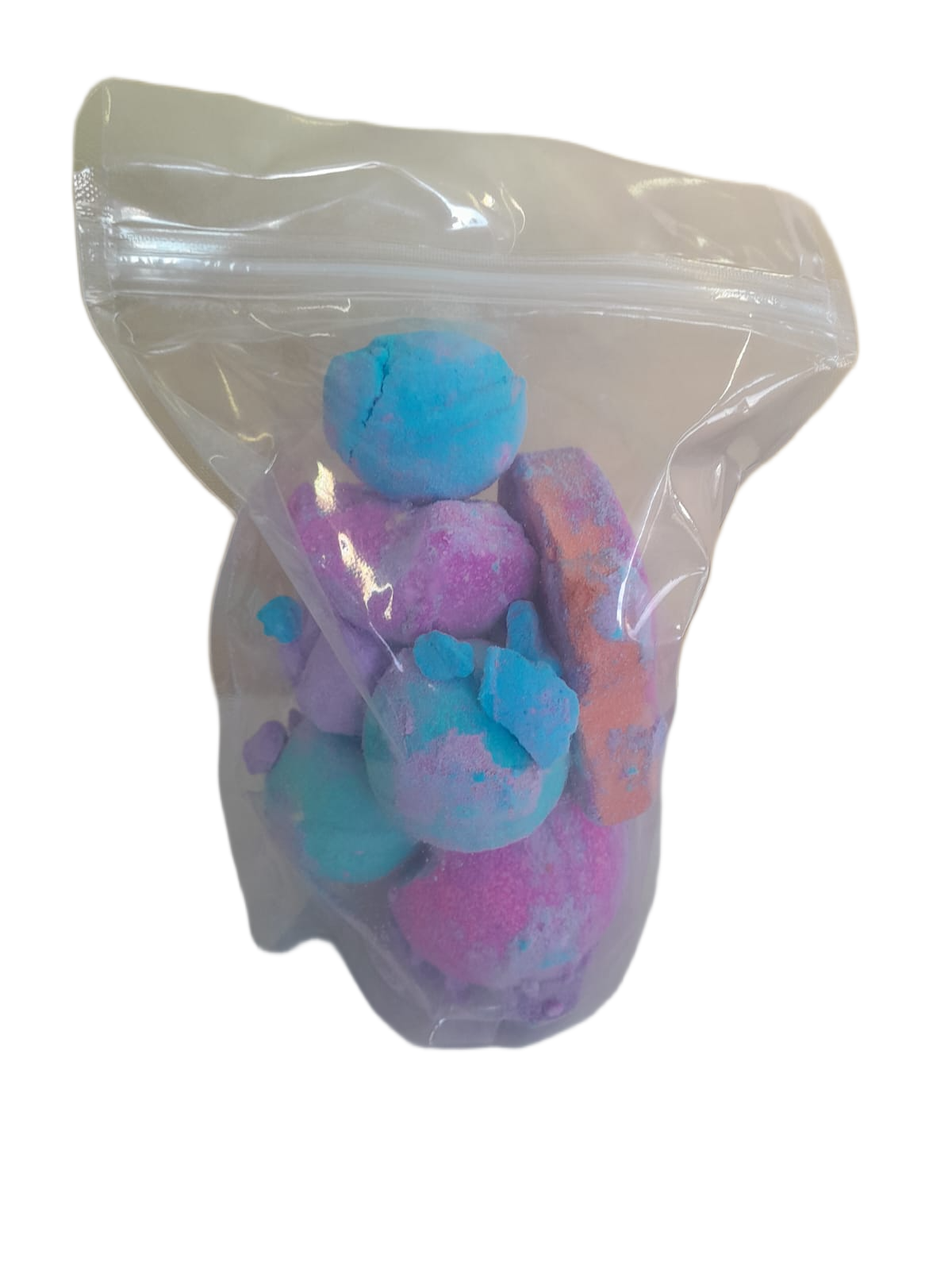 Bath and Shower Fizzers +-500g Assorted Colours - Off Cuts