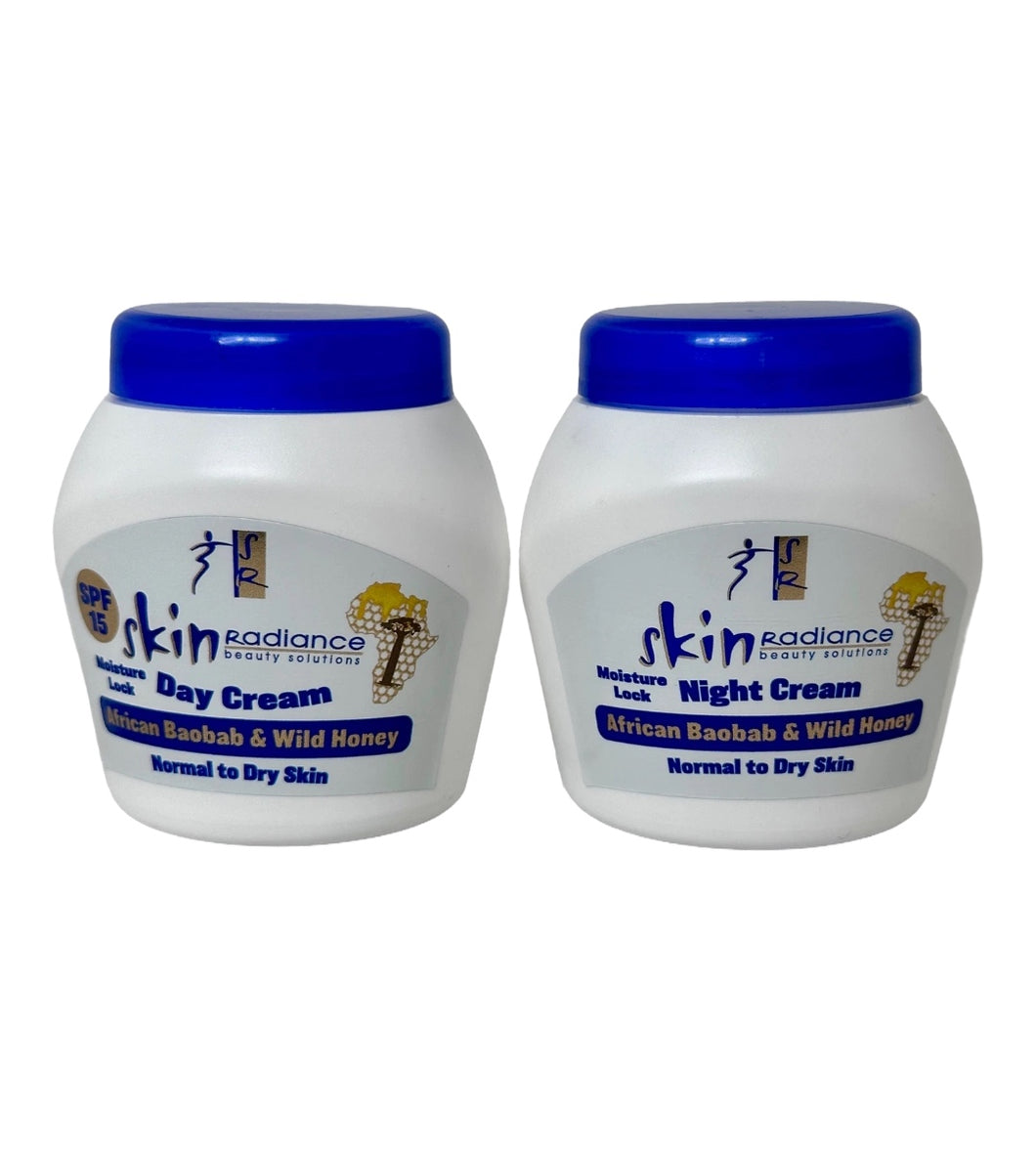 Skin Radiance Moisture Lock Day & Night Cream Combo – Saradox