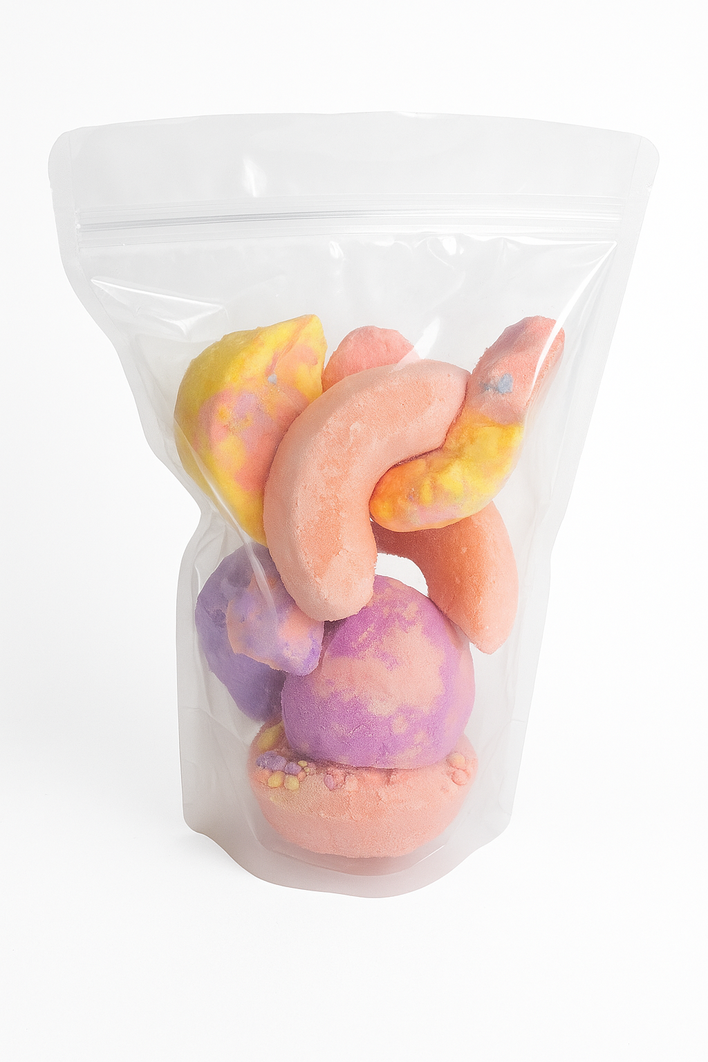 Bath and Shower Fizzers +-500g Assorted Colours - Off Cuts