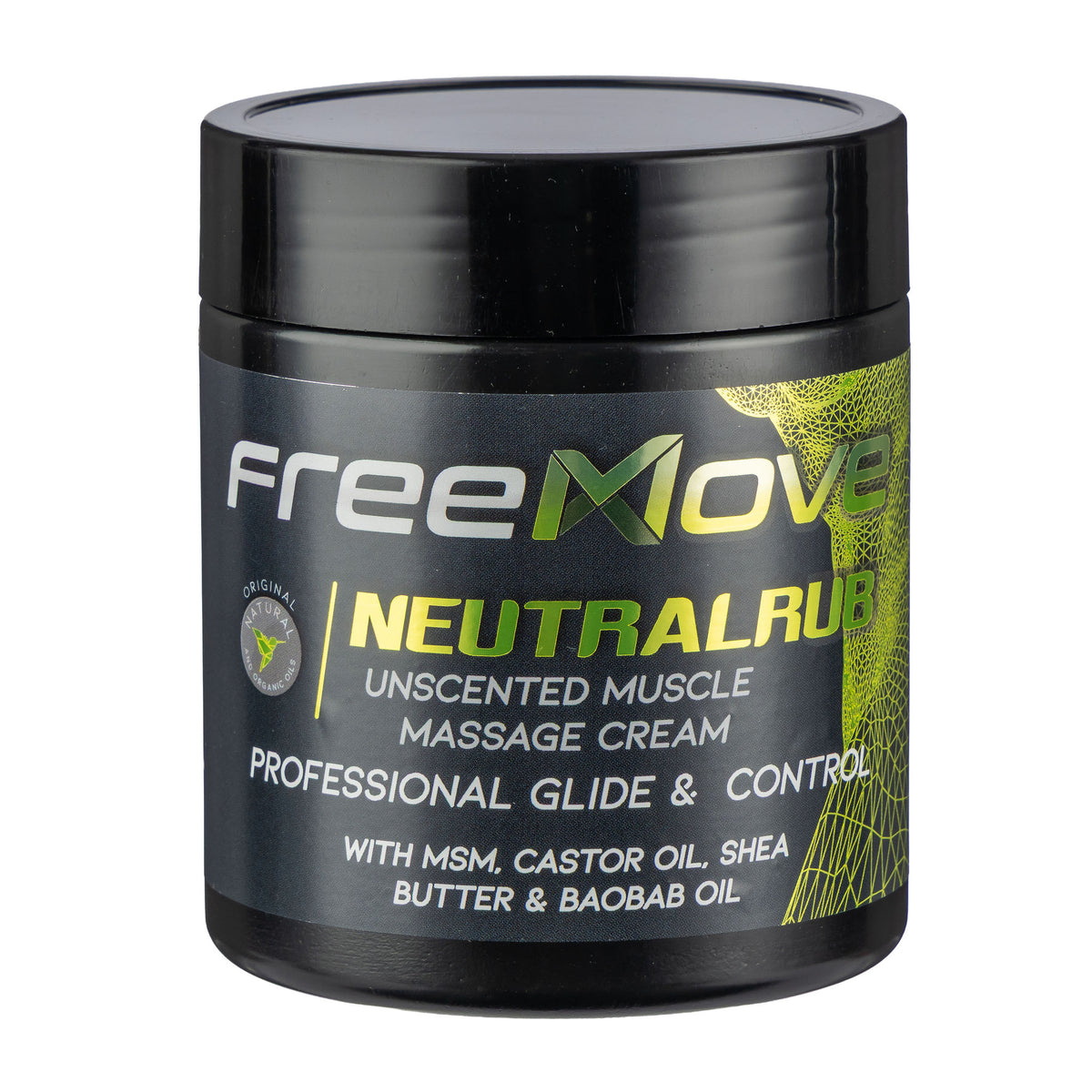 FreeMove NeutralRub Unscented Muscle Massage cream 500g
