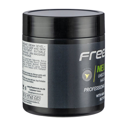 FreeMove NeutralRub Unscented Muscle Massage cream 500g