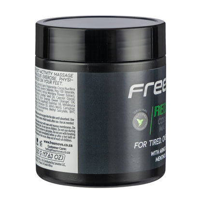 FreeMove RecoveRub Coolung Muscle Massage cream 500g