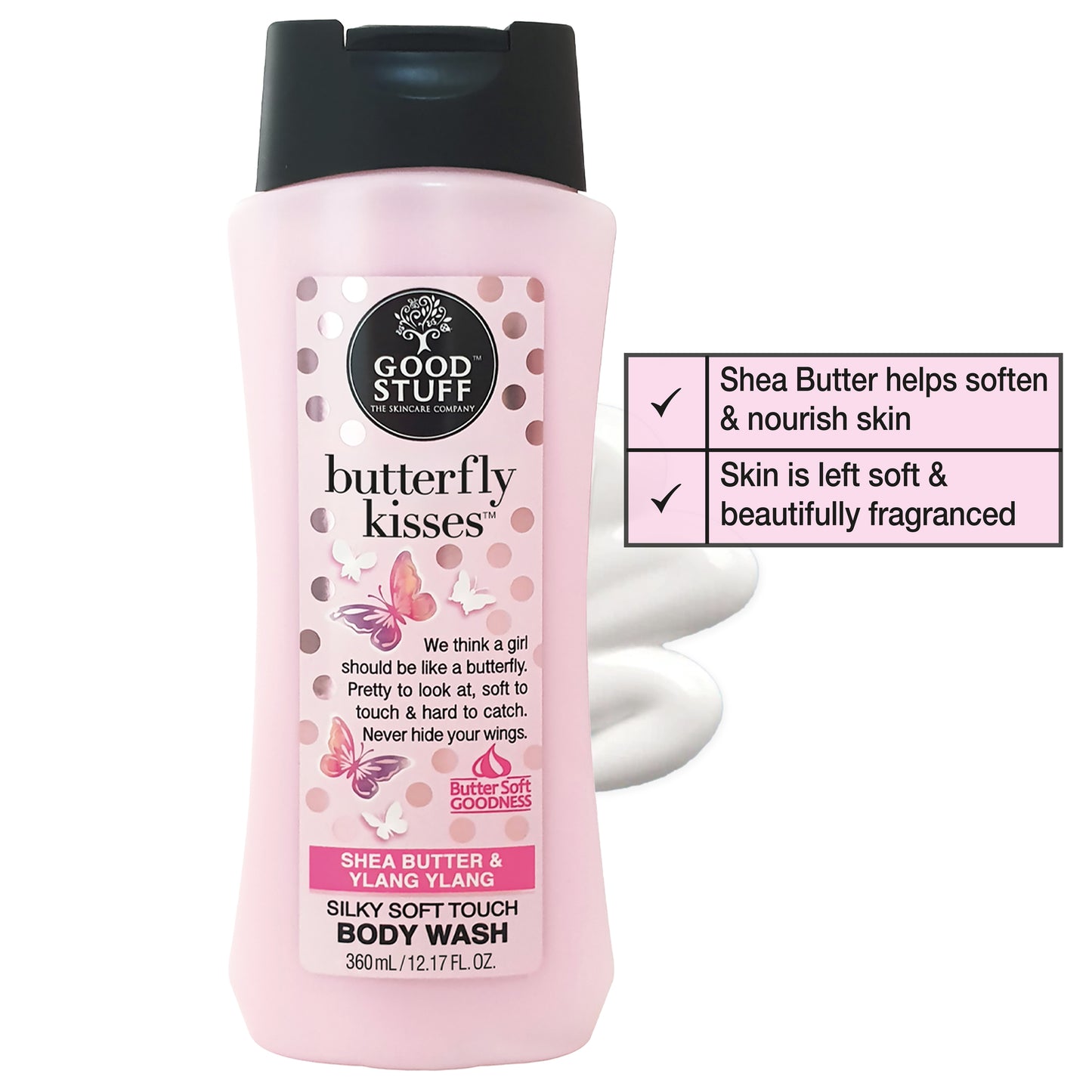Butterfly Kisses Body Wash 360ml
