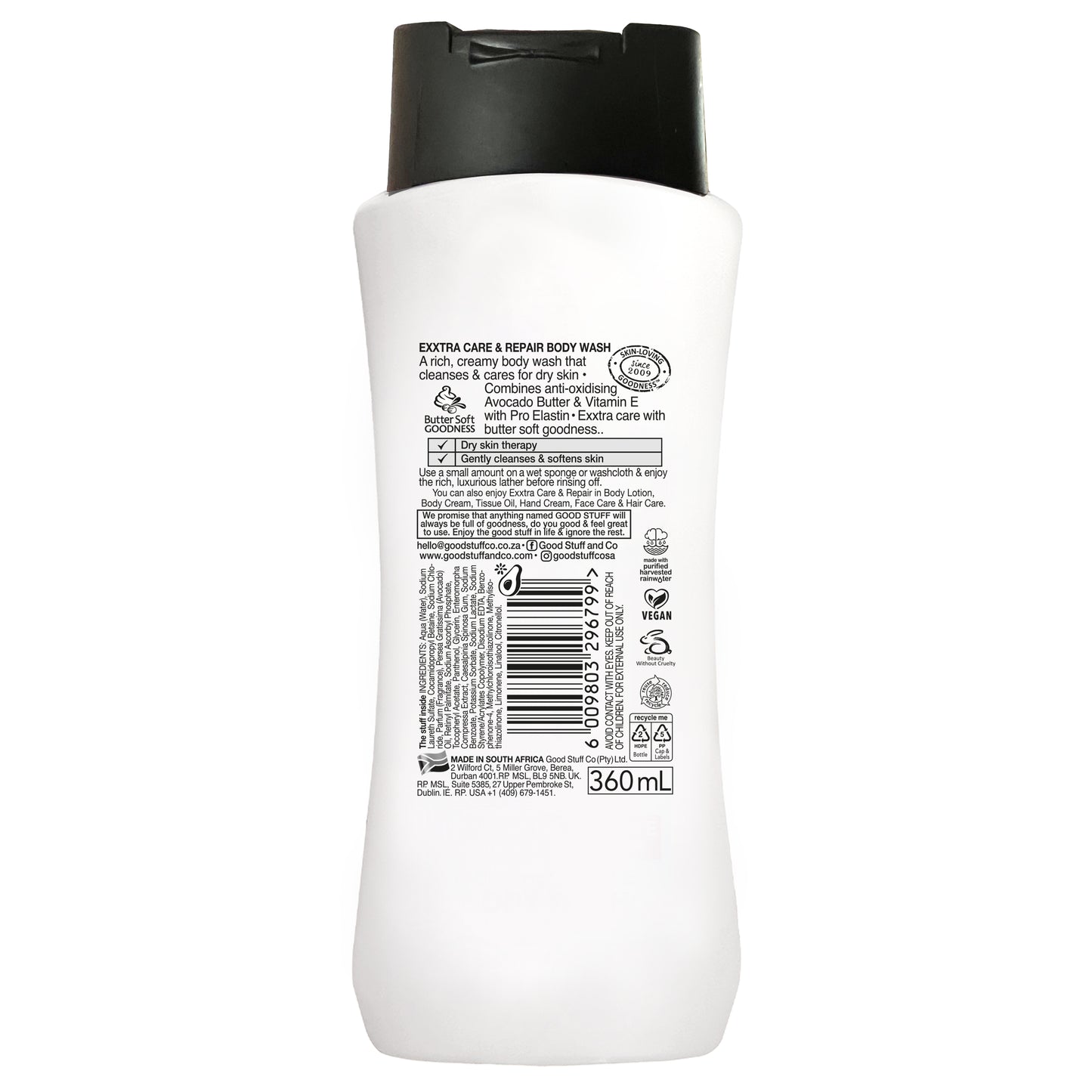 Exxtra Care & Repair Body Wash 360ml