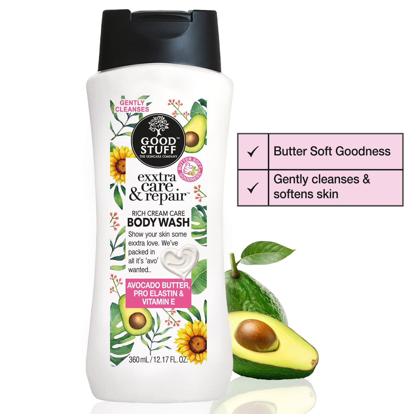 Exxtra Care & Repair Body Wash 360ml