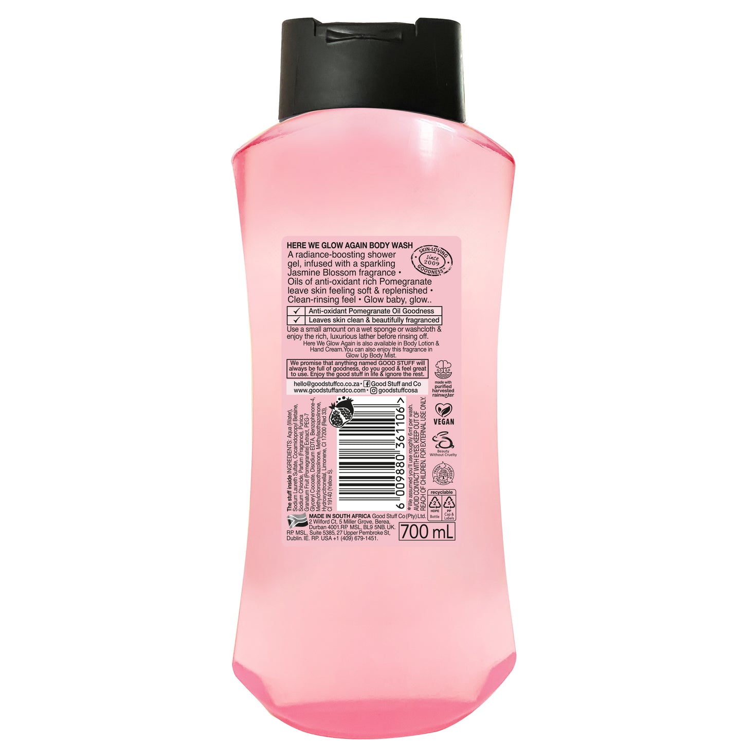 Here We Glow Again Body Wash 700ml