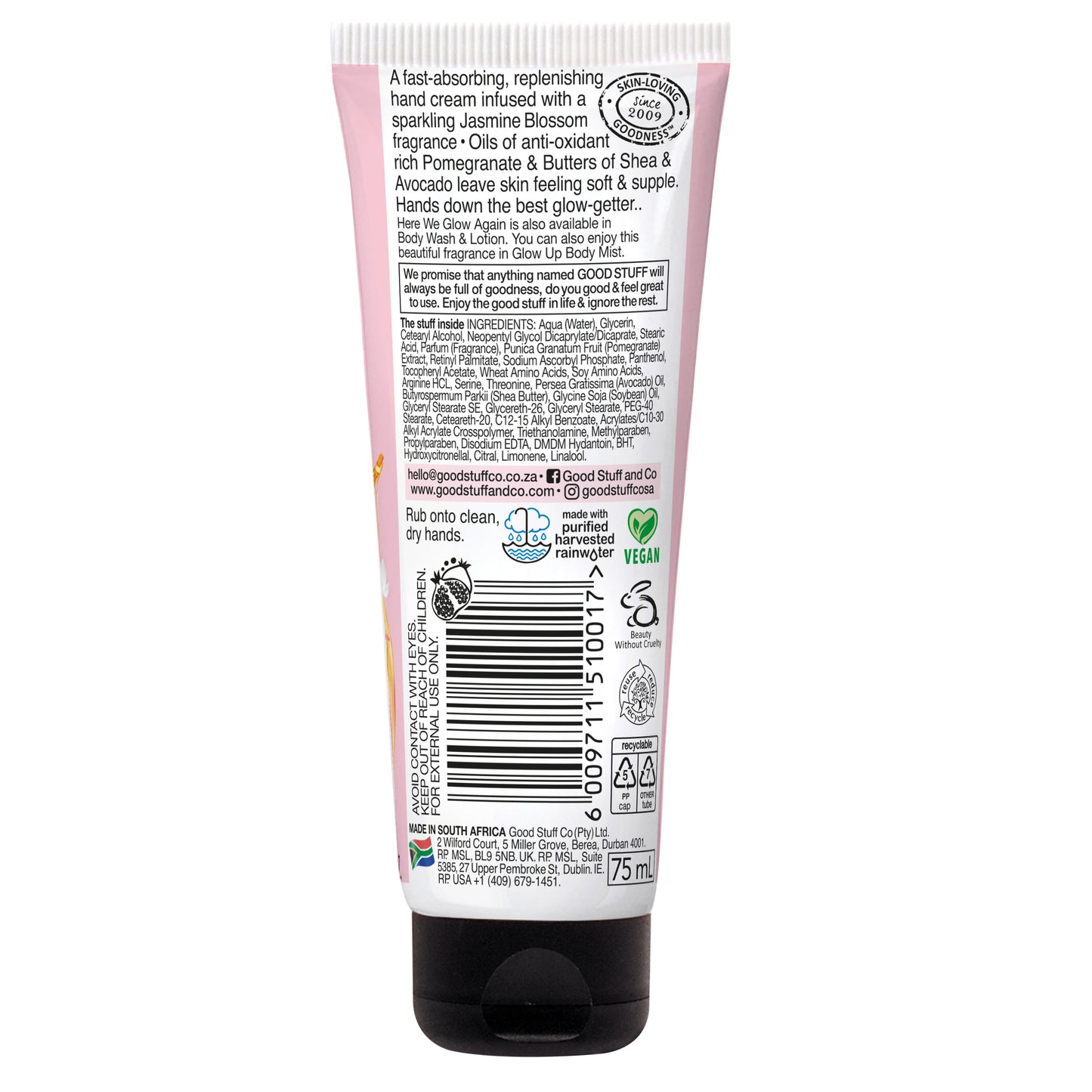 Here We Glow Again Hand Cream 75ml
