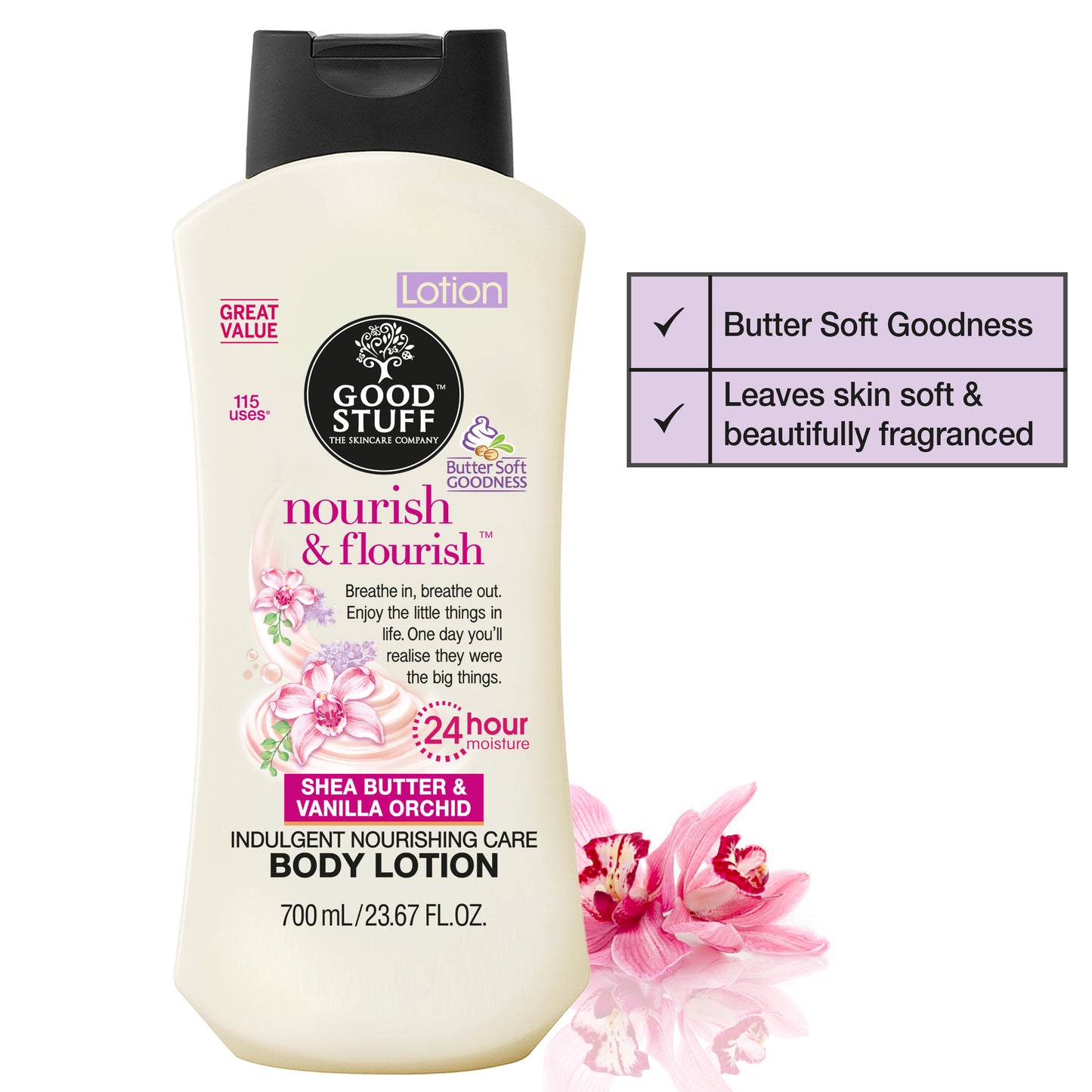 Nourish & Flourish Body Lotion 700ml