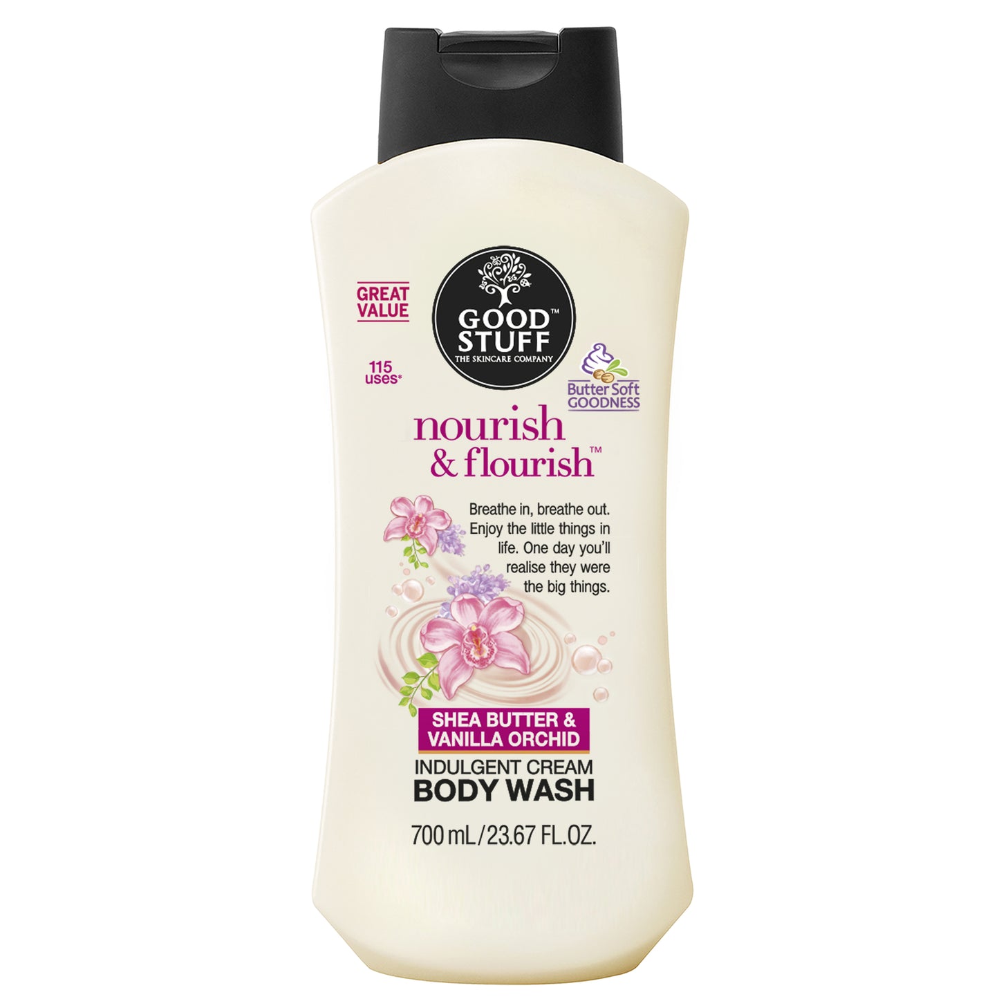 Nourish & Flourish Body Wash 700ml