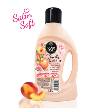 Peaches & Clean Foam Bath 1.3lt