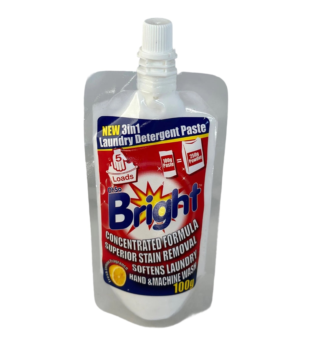 OhSoBright Laundry Detergent Washing Paste 100g