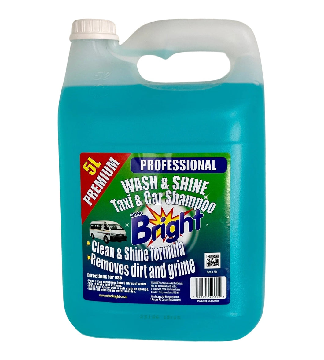 OhSoBright Taxi & Car Shampoo 5lt