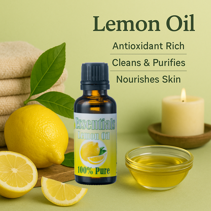 Essentials Lemon Oil 30ml