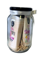 Load image into Gallery viewer, Nourish &amp; Flourish Mini Glass Jar Gift