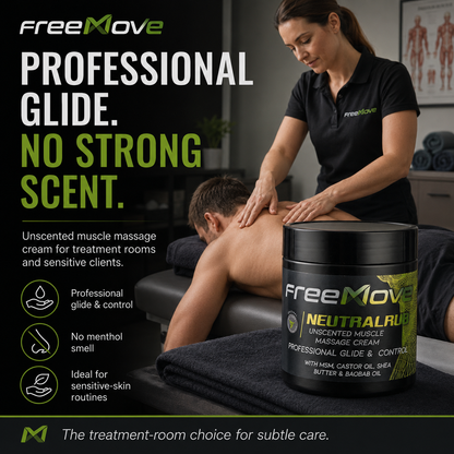 FreeMove NeutralRub Unscented Muscle Massage cream 50g