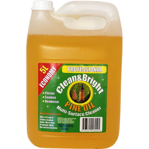Clean & Bright Concentrated Pine Oil Cleaner 5lt