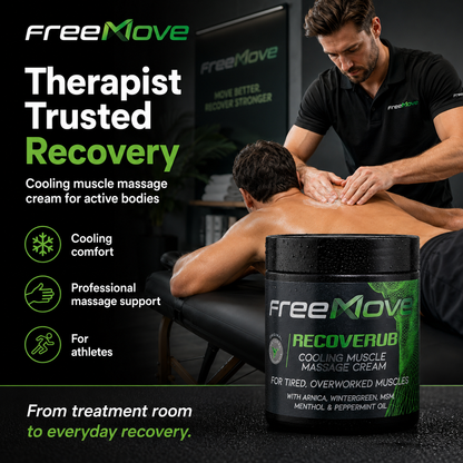 FreeMove RecoveRub Coolung Muscle Massage cream 500g
