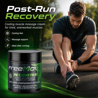 FreeMove RecoveRub Coolung Muscle Massage cream 500g
